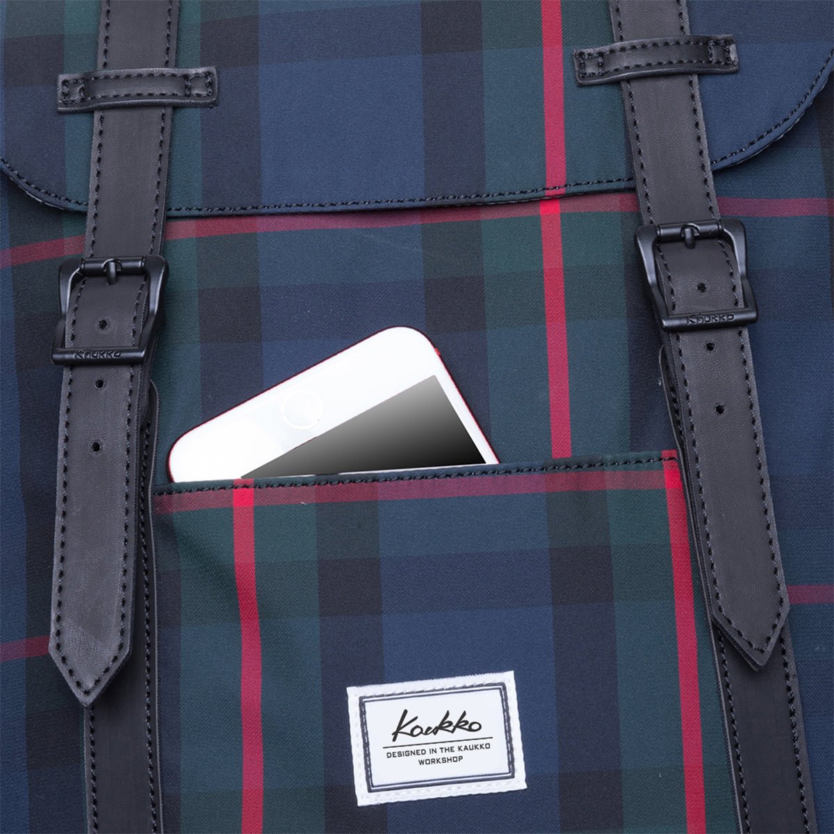 KAUKKO Lightweight Outdoor Daypack,Casual Travel, EP6-12 ( Black / 17.8L ) - kaukko