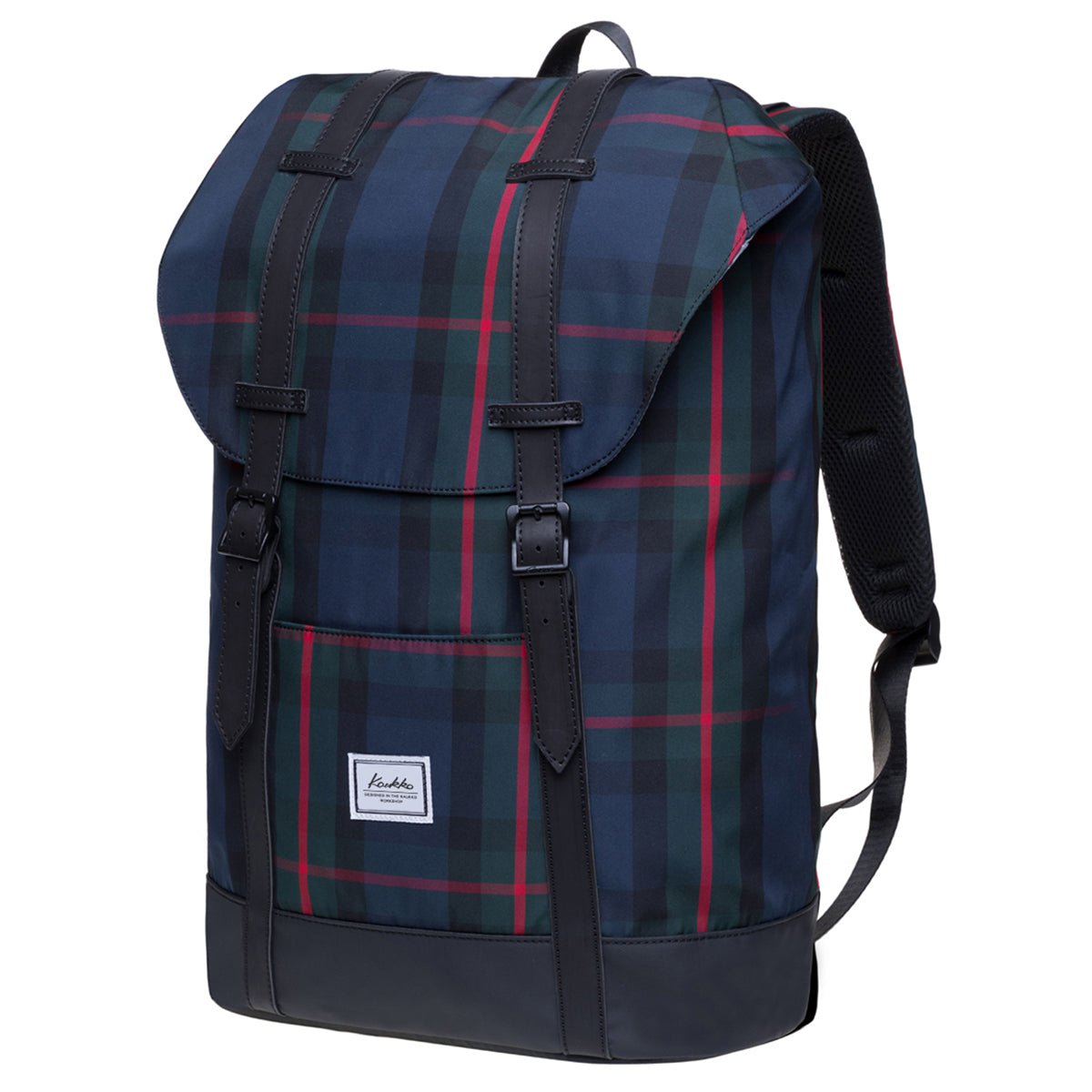 KAUKKO Lightweight Outdoor Daypack,Casual Travel, EP6-12 ( Black / 17.8L ) - kaukko