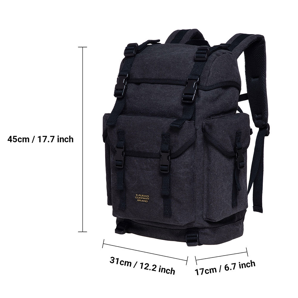 KAUKKO Men's Women's School backpack hiking backpack travel bag laptop backpack outdoor sports leisure daypacks - kaukko