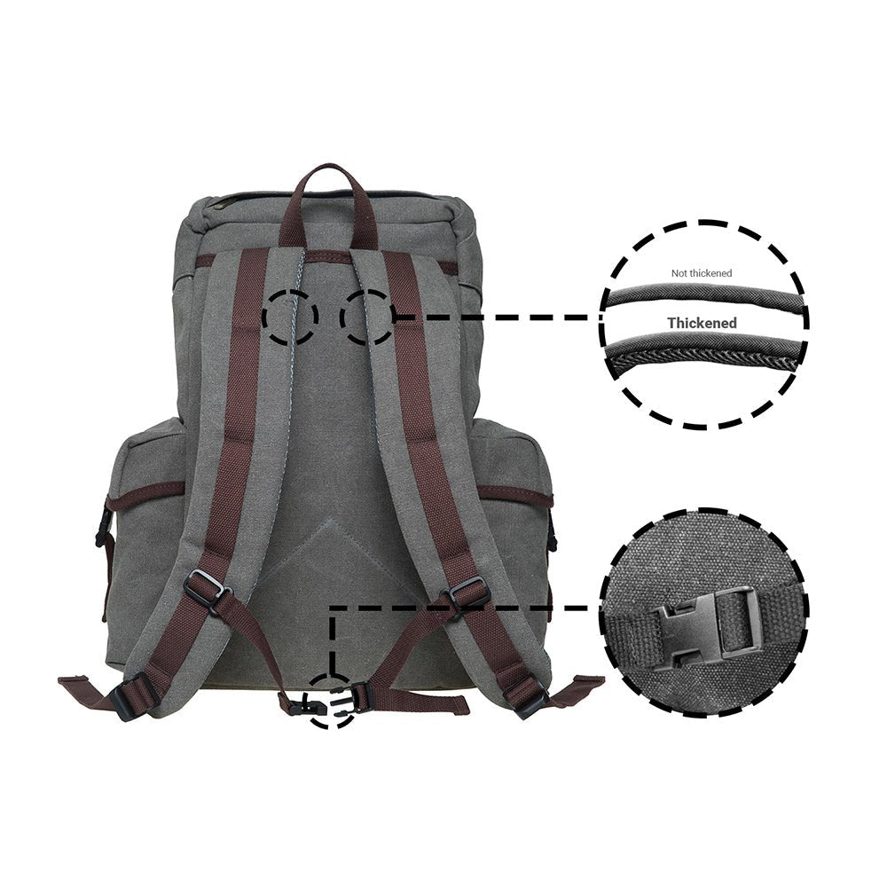 KAUKKO Men's Women's School backpack hiking backpack travel bag laptop backpack outdoor sports leisure daypacks - kaukko