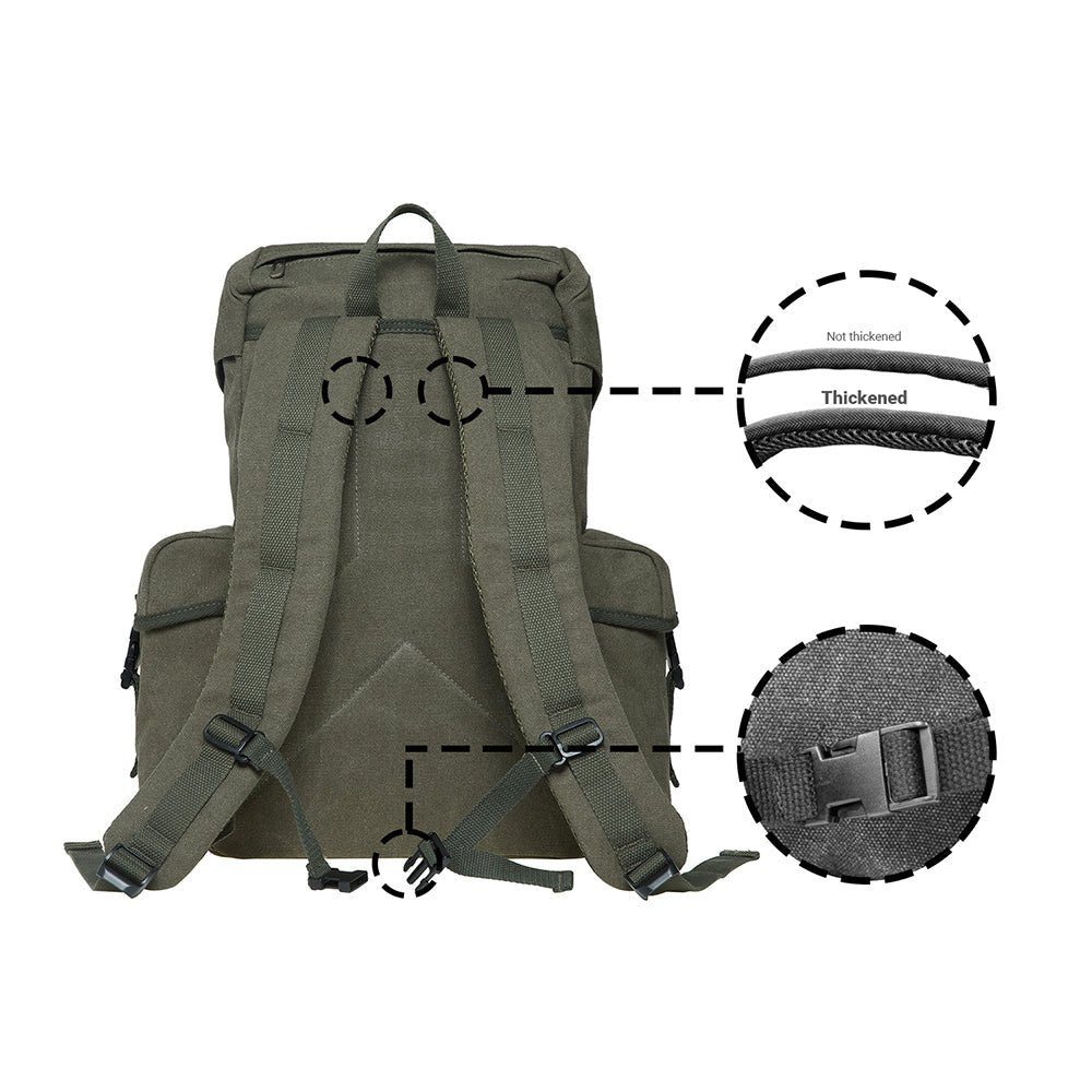 KAUKKO Men's Women's School backpack hiking backpack travel bag laptop backpack outdoor sports leisure daypacks - kaukko