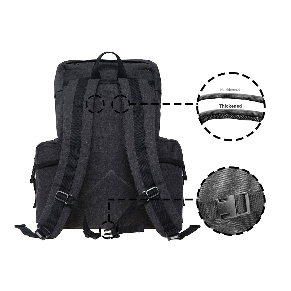 KAUKKO Men's Women's School backpack hiking backpack travel bag laptop backpack outdoor sports leisure daypacks - kaukko