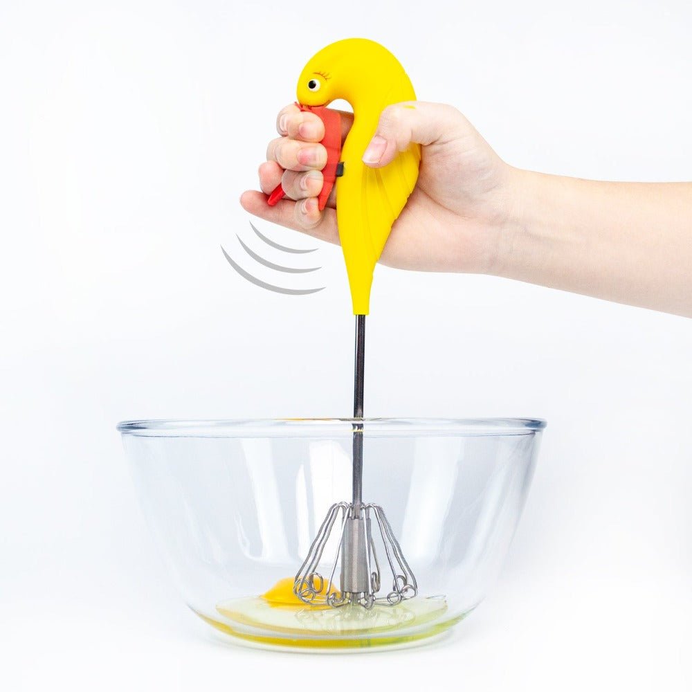 Semi-Automatic Eggbeater, Allows you to stir Easily Without Feeling Tired, Used for Making Cream of Egg Beater - kaukko