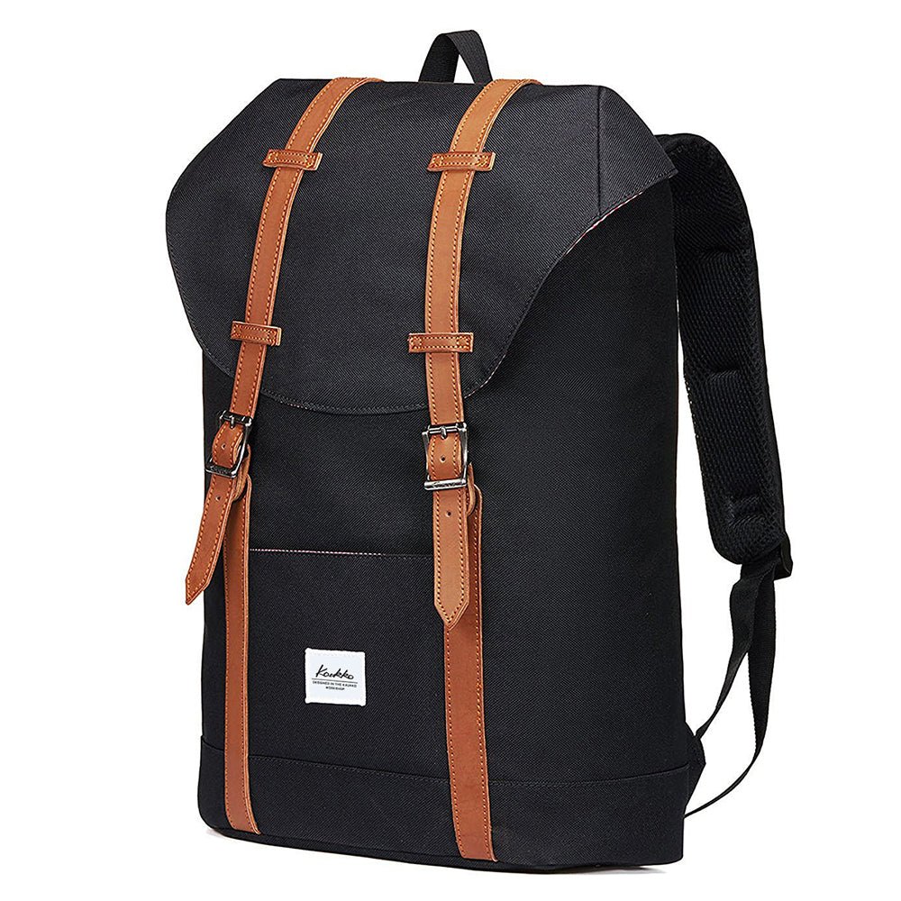 Travel Casual Backpack, Laptop Daypack, EP6-1( Black / 18L ) - kaukko