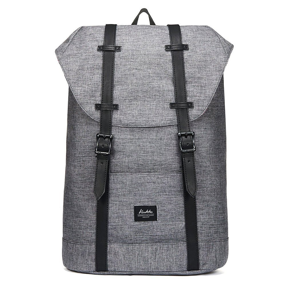 Travel Casual Backpack & Laptop Daypack, EP6 ( Grey / 18.5L ) - kaukko