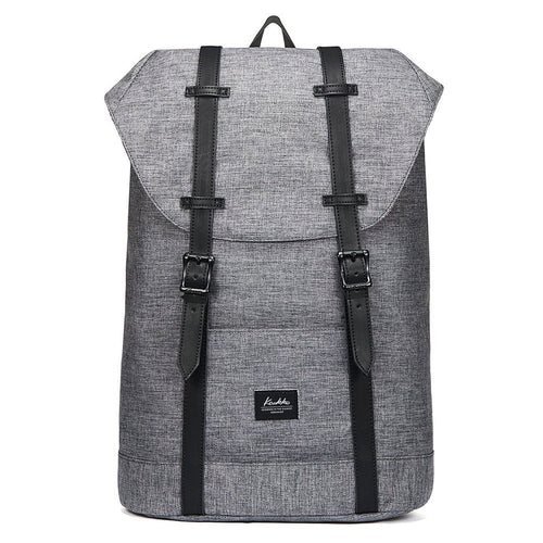 Travel Casual Backpack & Laptop Daypack, EP6 ( Grey / 18.5L ) - kaukko