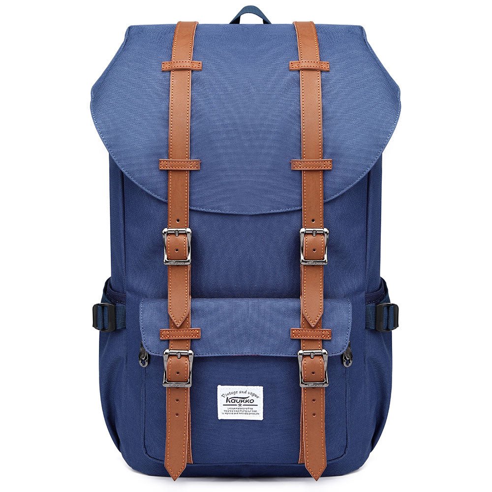 Travel Laptop Backpack, Outdoor Rucksack, School backpack Fits 15.6"(Blue) - kaukko