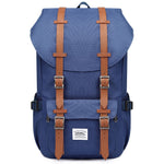 Travel Laptop Backpack, Outdoor Rucksack, School backpack Fits 15.6"(Blue) - kaukko