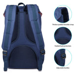 Travel Laptop Backpack, Outdoor Rucksack, School backpack Fits 15.6"(Blue) - kaukko