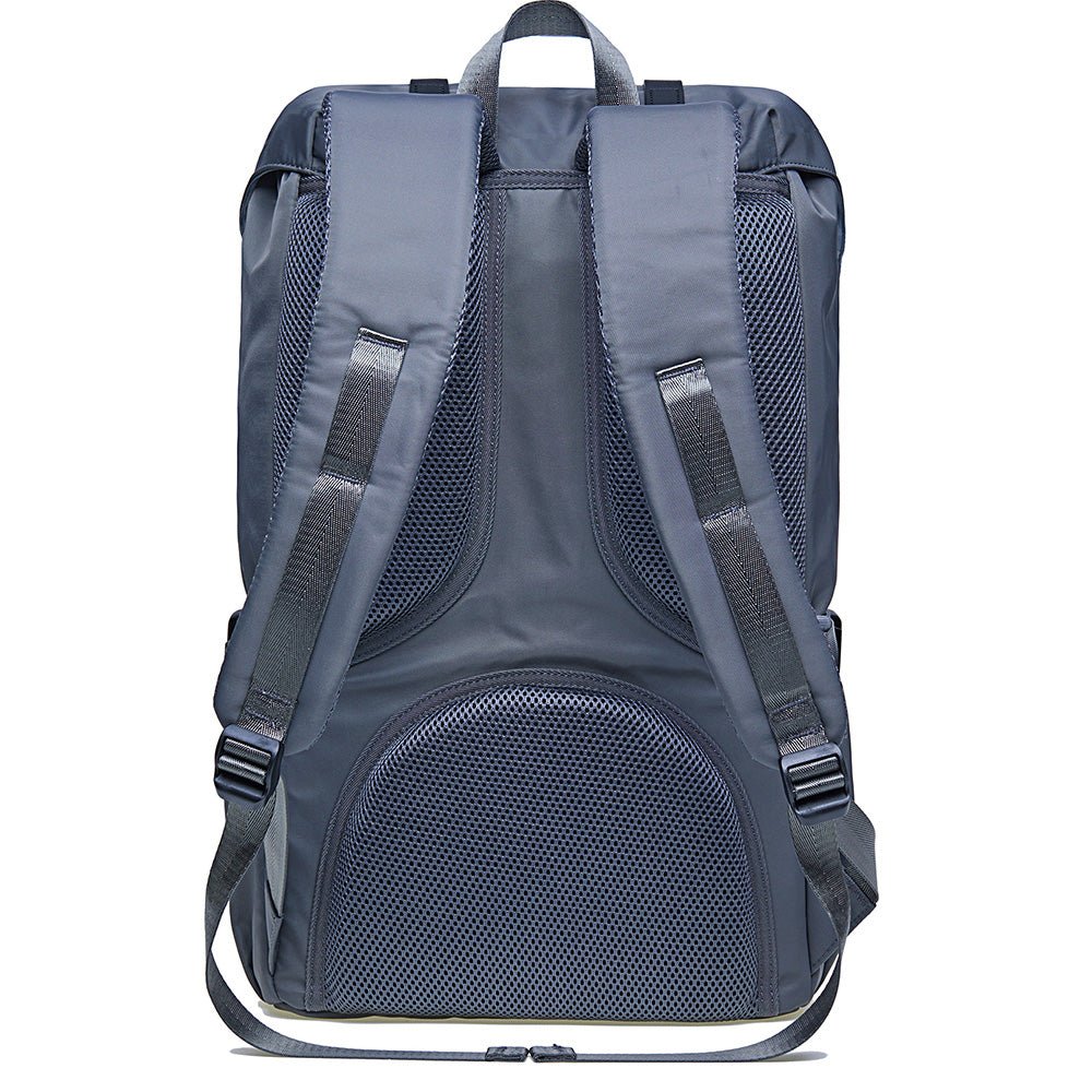 Travel Laptop Backpack, Outdoor Rucksack, School backpack Fits 15.6"(Nylon Grey) - kaukko