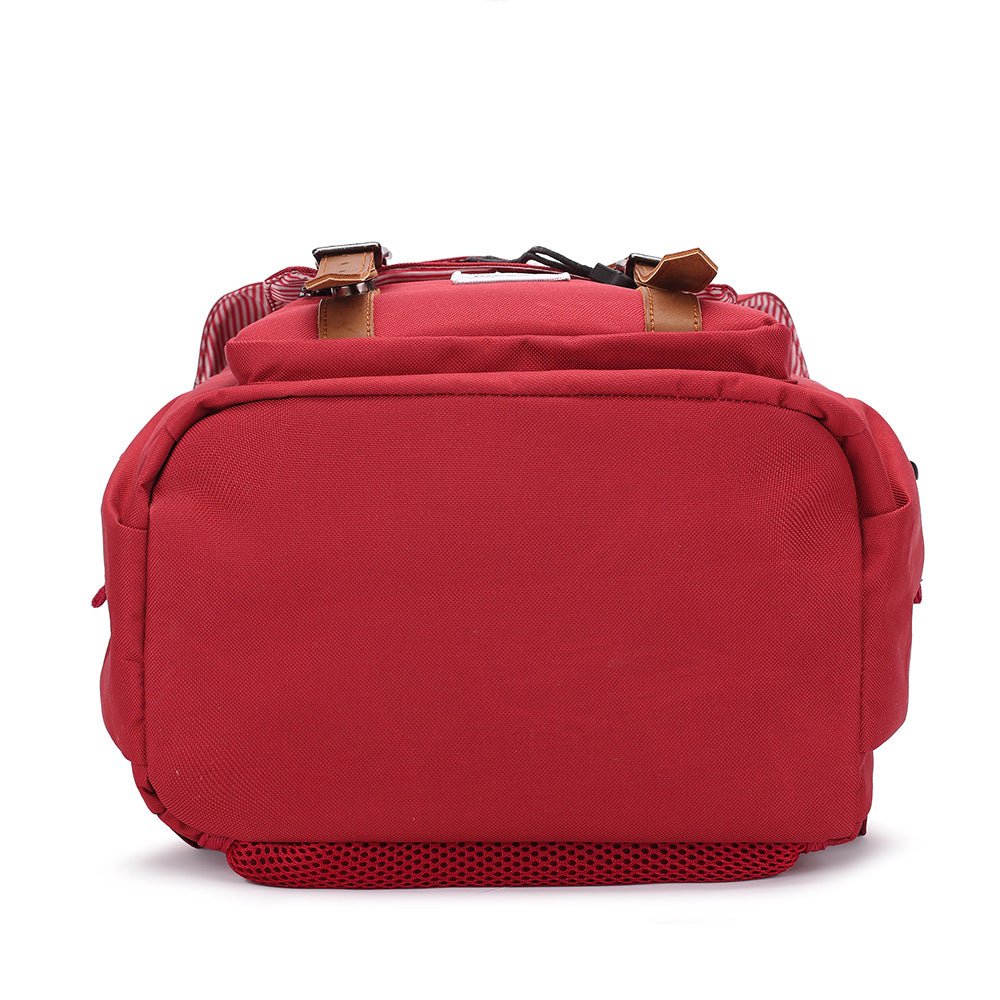 Travel Laptop Backpack, Outdoor Rucksack, School backpack Fits 15.6"(Red) - kaukko