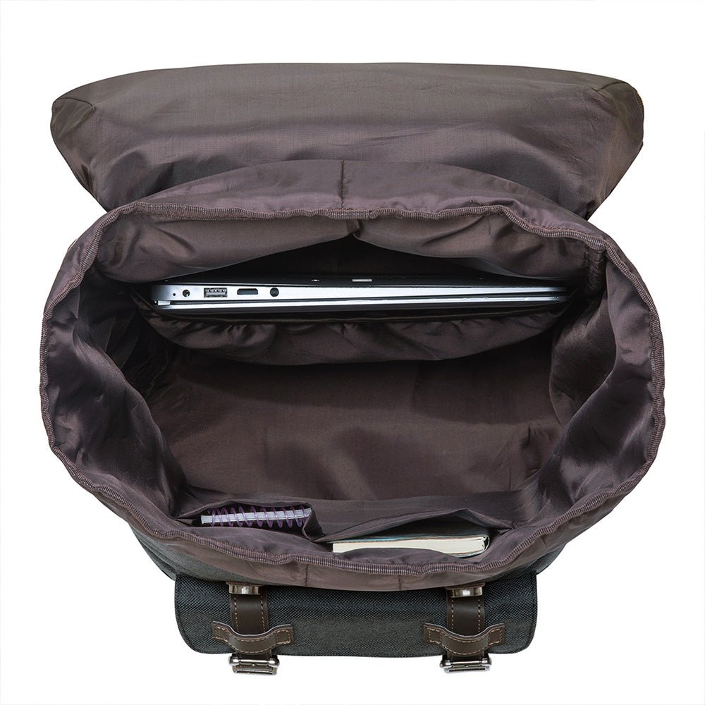 Travel Laptop Backpack, Oxford fabric ( K1023-Black ) - kaukko