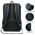 Travel Laptop Backpack, Oxford fabric ( K1023-Black ) - kaukko