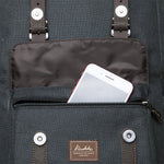 Travel Laptop Backpack, Oxford fabric ( K1023-Black ) - kaukko