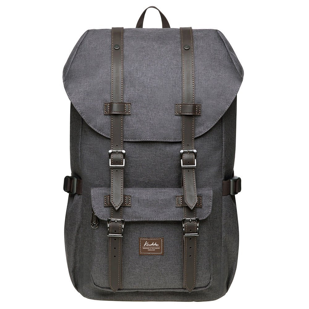 Travel Laptop Backpack, Oxford fabric( K1023-coffee) - kaukko