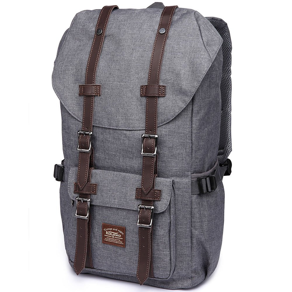 Travel Laptop Backpack, Oxford fabric( K1023-grey) - kaukko