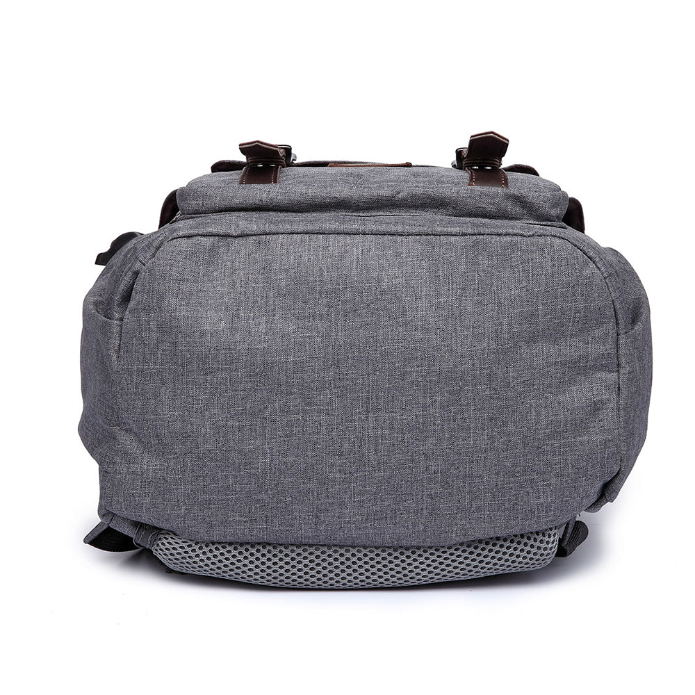 Travel Laptop Backpack, Oxford fabric( K1023-grey) - kaukko
