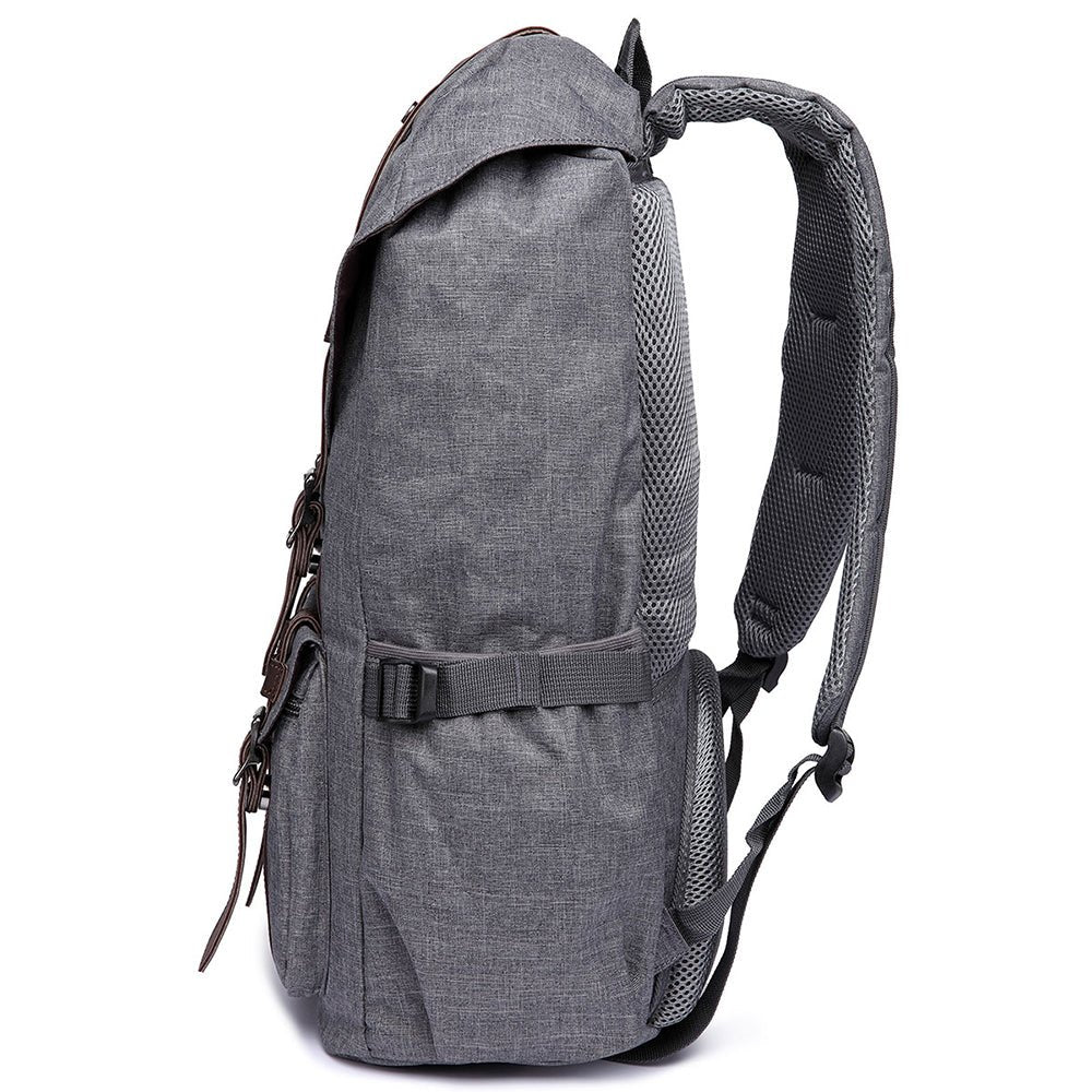 Travel Laptop Backpack, Oxford fabric( K1023-grey) - kaukko