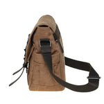 KAUKKO Canvas Vintage Messenger Bag Shoulder bag Leather Large Travel Crossbody bags for men women 14-inch Laptop