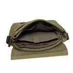 KAUKKO Canvas Vintage Messenger Bag Shoulder bag Leather Large Travel Crossbody bags for men women 14-inch Laptop