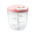 Manual Garlic Chopper, Kitchen Chopper Masher Hand Food Processor Garlic Press