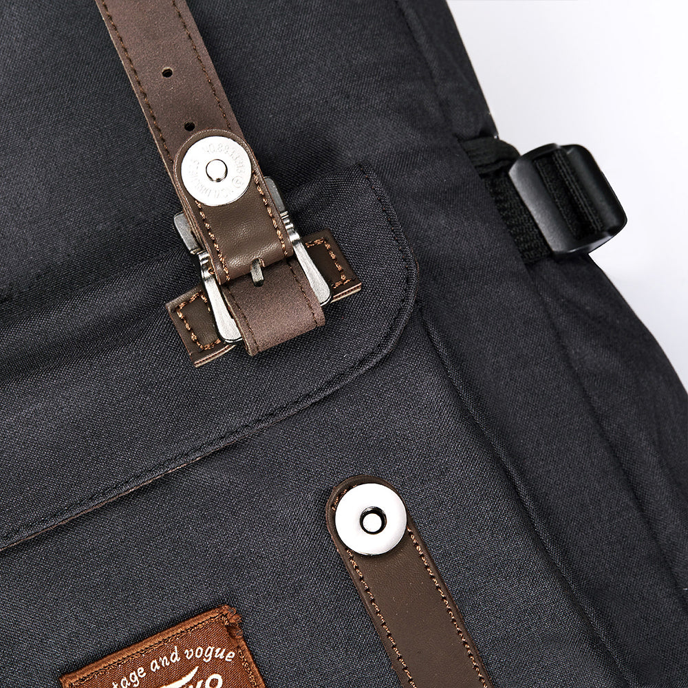 Travel Laptop Backpack, Oxford fabric ( K1023-BLACK)