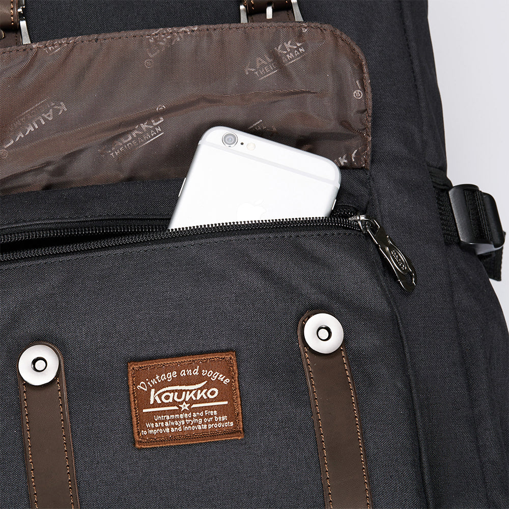 Travel Laptop Backpack, Oxford fabric ( K1023-BLACK)