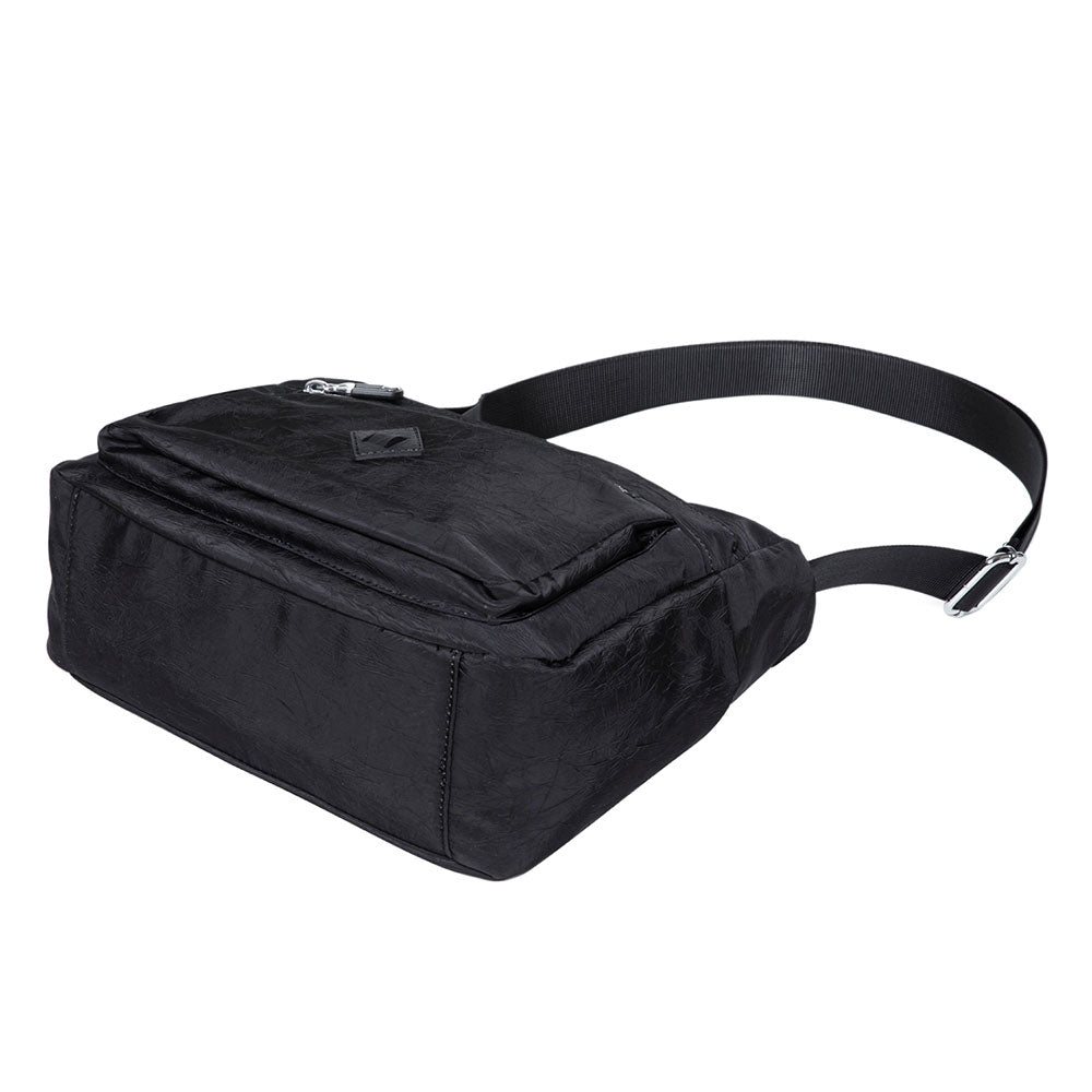 KAUKKO Women Crossbody Bag Handbag Lightweight Shoulder Purse Nylon Multi Pocket Crossbody Bag Ladies Travel Handbag