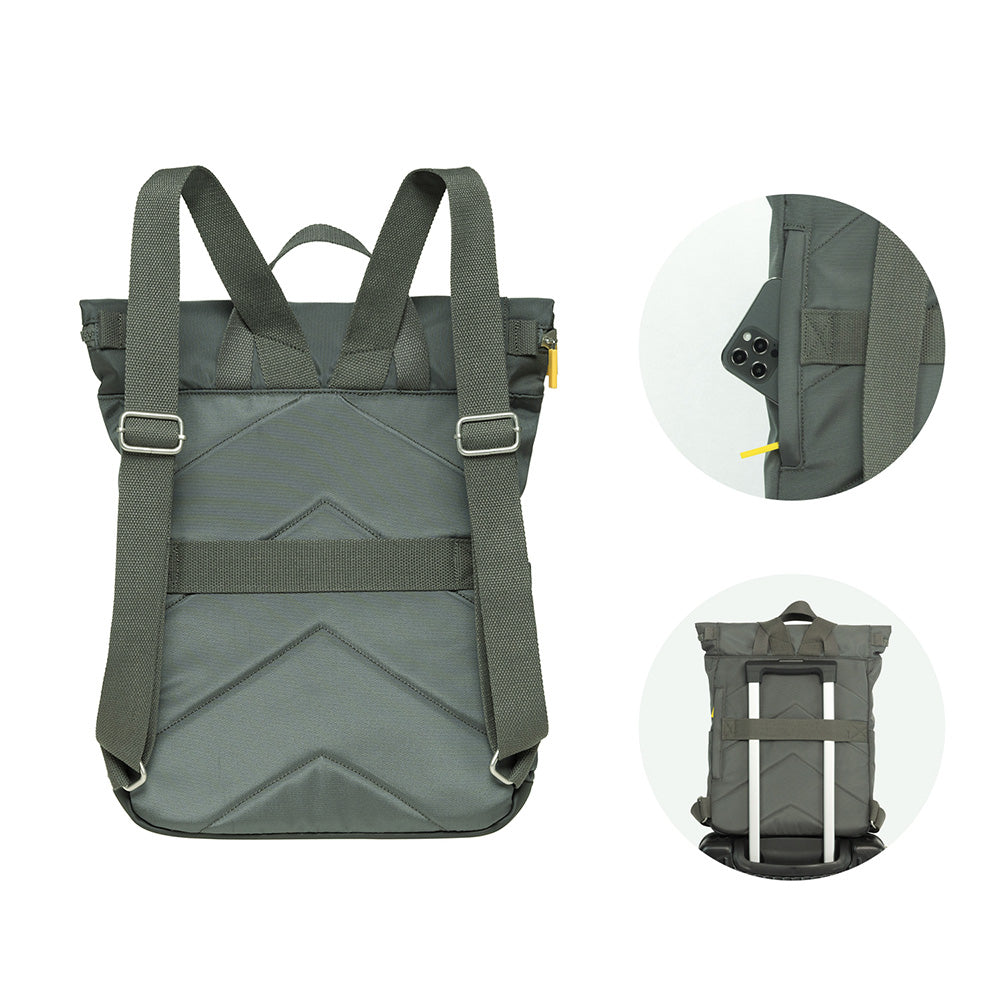 KAUKKO Stylish Laptop Backpack - Multipurpose Daypack For Work, School, Travel, Medium Size, Water-Resistant, Multiple Compartments - View #9