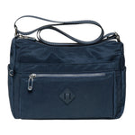 KAUKKO Women Crossbody Bag Handbag Lightweight Shoulder Purse Nylon Multi Pocket Crossbody Bag Ladies Travel Handbag
