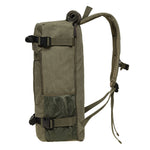 Canvas Travel Backpack Multi-Functional Bag Fits 17" Laptop, Large Capacity Hiking Backpack,