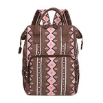 Diaper Bag Backpack Travel Backpack Purses Western Multi-Function Baby Bags for Mom with Waterproof Insulated Pockets