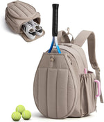 Tennis Gym Bag for Women, Tennis Bag Holds 2 Rackets with Shoe Compartment & Wet Pocket, Sports Duffle Bags fits up to 15.6" Laptop, Women Overnight Weekend Bag
