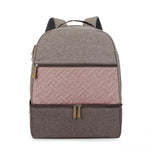 Diaper Bag Backpack - Breast Pump Bag, Removable Cooler Compartment, Double Layer