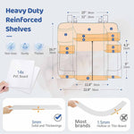 Premium Hanging Diaper Caddy Organizer – Nursery Storage Caddy for Baby Essentials – Ideal Gift for Boys & Girls – Fits Crib, Changing Table, Playard, Wall & Door