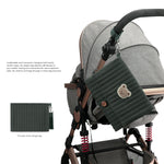 Baby Diaper Bag Organizer Pouches - Waterproof Pod Foldable Diaper Organizer Set, Cute Bear Bag Gift for Baby Shower