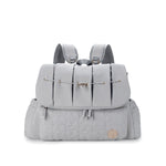 Diaper Bag Backpack - Quilted Travel Diaper Bags for Baby Girl & Boy, Convertible Messenger Baby Changing Bag, Insulated Pockets, Large Capacity, Waterproof and Stylish