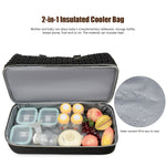 Diaper Bag Tote, Large Diaper Baby Bag, Multifunctional Diaper Bag with Pacifier Case, Double-layer design