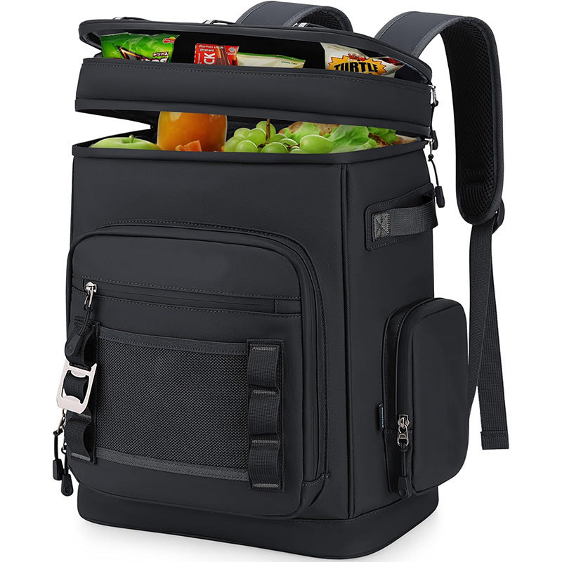 Large Waterproof Insulated Cooler Backpack for Men & Women, Leak Proof Cooler Backpack for Camping, Beach, Fishing, Picnic, Travel, Outdoor, 30L, 48Cans