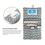 Baby Diaper Bag Organizer – Travel-Friendly, Compact & Foldable | Stroller Pouch for Newborn Essentials – Must-Have for Boys & Girls