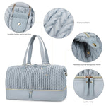 Diaper Bag Tote, Large Diaper Baby Bag, Multifunctional Diaper Bag with Pacifier Case, Double-layer design