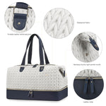 Diaper Bag Tote, Large Diaper Baby Bag, Multifunctional Diaper Bag with Pacifier Case, Double-layer design