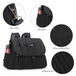 Diaper Bag Backpack - Baby Essentials Travel Tote - Multi-Function Waterproof Diaper Bag - Travel Essentials Baby Bag with Stroller Straps - Unisex