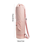 Yoga Bag with Wet Compartment and Bottle Pocket, Women's Sports Bag, Adjustable Shoulder Strap, Gym Yoga Bag for Pilates, Yoga Mats & Yoga Accessories
