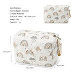 Baby Bag Organizer, Mini Diaper Bag, Mom Travel Set, Diaper Organizer, Gift for Baby Shower