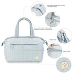 Diaper Bag Tote, Large Capacity Travel Diaper bags, Hospital Bag for Labor Delivery, Baby Bag