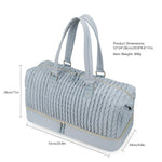 Diaper Bag Tote, Large Diaper Baby Bag, Multifunctional Diaper Bag with Pacifier Case, Double-layer design