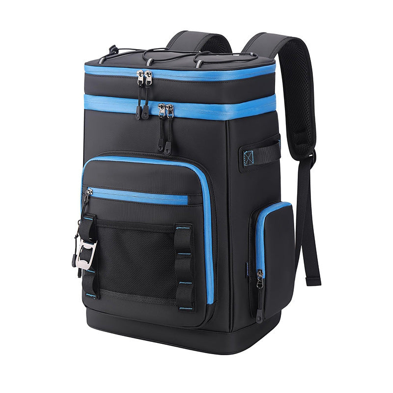 Large Waterproof Insulated Cooler Backpack for Men & Women, Leak Proof Cooler Backpack for Camping, Beach, Fishing, Picnic, Travel, Outdoor, 30L, 48Cans