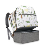 Diaper Bag Backpack - Breast Pump Bag, Removable Cooler Compartment, Double Layer