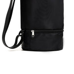 Yoga Bag with Wet Compartment and Bottle Pocket, Women's Sports Bag, Adjustable Shoulder Strap, Gym Yoga Bag for Pilates, Yoga Mats & Yoga Accessories